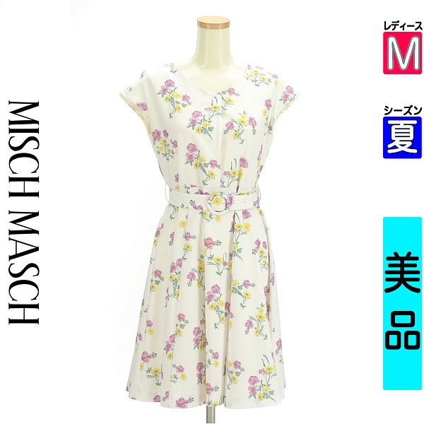 【5/8 値下げ】 ミッシュマッシュ MISCH MASCH 半袖 ワンピース チュニック レディース M 中古 古着 3980円以上送料無料 あす楽対応