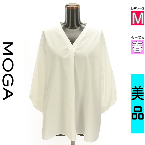 【10%OFFクーポン対象】【5/8 値下げ】 モガ MOGA 半袖 ニット レディース M 中古 古着 あす楽対応