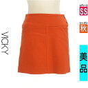 \激得★30%OFFクーポンで300円/ ビッキー VICKY ミニスカート レディース 秋 レッド SS 起毛ミニスカート 【中古】【古着】【大幅値下】