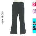 \超得★20%OFFクーポンで1144円/ ミッシェルクラン MICHEL KLEIN パンツ レディース 春 紺色/ネイビー S クロップド丈ブーツカットパン...