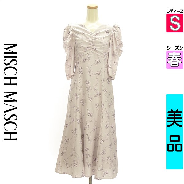 【5/8 値下げ】 ミッシュマッシュ MISCH MASCH 長袖 ワンピース チュニック レディース S 中古 古着 3980円以上送料無料 あす楽対応