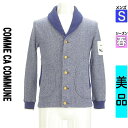 \今だけ!全品ポイント10倍/ コムサコミューン COMME CA COMMUNE カーディガン メンズ 春 紺色/ネイビー S マリンニットカーディガン 【中...