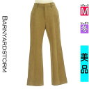 【5/8値下げ】【中古】【古着】 バンヤードストーム BARNYARDSTORM パンツ パンツ スウェード調フレアパンツ 冬物 冬 秋冬 ベージュ