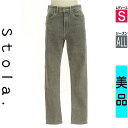 【5/8値下げ】【中古】【古着】 ストラ Stola. デニムパンツ パンツ スキニーグレーデニムパンツ オールシーズン グレー