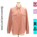 【5/8値下げ】【中古】【古着】 バンヤードストーム BARNYARDSTORM カジュアルシャツ シャツ カラーシャツ 春物 春秋 春夏 ピンク