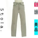 【5/8値下げ】【中古】【古着】 ストラ Stola. デニムパンツ パンツ スキニーデニムパンツ オールシーズン グレー