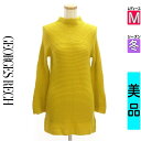 \超得★20%OFFクーポンで677円/ ジョルジュレッシュ GEORGES RECH ニット レディース 冬 長袖 黄緑/ライトグリーン M モックネックロン...