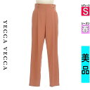 \超得★20%OFFクーポンで1056円/ イェッカヴェッカ YECCA VECCA パンツ レディース 春 ピンク S カラーテーパードパンツ 【中古】【古着...