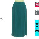 \SS限定★20%OFFクーポンで2288円×P5倍/ シビラ Sybilla パンツ レディース オールシーズン グリーン M 巻きスカート風シフォンリブパンツ 【中古】【古着】【大幅値下】楽天スーパーSALE(4)
