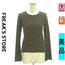 \週末限定★15%OFFクーポンで271円/ フリークスストア FREAK'S STORE カットソー プルオーバー レディース 秋 長袖 ブラック M 花柄シ...