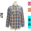 \週末限定★15%OFFクーポンで308円/ スライ SLY カジュアルシャツ レディース 秋 長袖 パープル M 配色チェックシャツ 【中古】【古着】【大幅値...