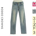 【5/8値下げ】【中古】【古着】 ロデオクラウン RODEO CROWNS デニムパンツ パンツ ウォッシュド加工スリムデニムパンツ オールシーズン ブルー