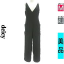 \超得★20%OFFクーポンで1848円/ デイシー DEICY コンビネゾン オールインワン レディース オールシーズン ノースリーブ ブラック M バックシ...