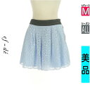 【5/8値下げ】【中古】【古着】 エフデ ef-de ショートパンツ ハーフパンツ パンツ フラワーレースショートパンツ オールシーズン 水色/ライトブルー