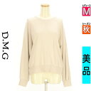 \週末限定★15%OFFクーポンで757円/ ドミンゴ D.M.G スウェット パーカー レディース 秋 長袖 ベージュ M ラグランスリーブスウェットトップス...