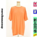 \週末限定★15%OFFクーポンで411円/ メルシーボークー mercibeaucoup Tシャツ レディース 夏 半袖 オレンジ M ベーシックTシャツ 【...