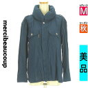 \週末限定★15%OFFクーポンで729円/ メルシーボークー mercibeaucoup カジュアルシャツ レディース 秋 長袖 紺色/ネイビー M ボリュー...