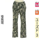 \激得★30%OFFクーポンで1078円/ スポーティフ sportiff パンツ レディース 秋 ブラック M ボタニカル柄レギンスパンツ 【中古】【古着】【...