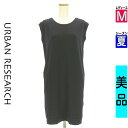 【5/8値下げ】【中古】【古着】 アーバンリサーチ URBAN RESEARCH ワンピース チュニック ワンピース 膝上丈ボックスワンピース 夏物 春夏 紺色/ネイビー
