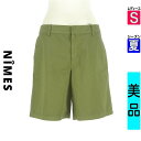 【5/8値下げ】【中古】【古着】 ニーム NIMES ショートパンツ ハーフパンツ パンツ 膝上丈ショートパンツ 夏物 春夏 カーキ