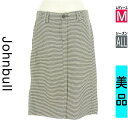 【5/8値下げ】【中古】【古着】 ジョンブル JOHNBULL スカート スカート 膝下丈ヒッコリースカート オールシーズン 紺色/ネイビー