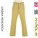 【5/8値下げ】【中古】【古着】 アーバンリサーチ URBAN RESEARCH パンツ パンツ テーパードチノパンツ オールシーズン ベージュ