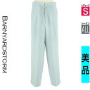 【5/8値下げ】【中古】【古着】 バンヤードストーム BARNYARDSTORM パンツ パンツ ロープベルトセンタープレスパンツ オールシーズン 水色/ライトブルー