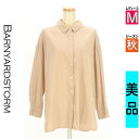 【5/8値下げ】【中古】【古着】 バンヤードストーム BARNYARDSTORM カジュアルシャツ シャツ コーデュロイワイドシャツ 秋物 秋冬 春秋 ピンク