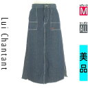 \激得★30%OFFクーポンで3003円/ ルイシャンタン LUI CHANTANT ロングスカート マキシスカート レディース オールシーズン ブルー M カ...