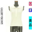\週末限定★15%OFFクーポンで448円/ ギャラリービスコンティ GALLERY VISCONTI ニット レディース 夏 半袖 ホワイト M レース襟ニッ...