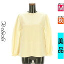 \週末限定★15%OFFクーポンで383円/ テチチ Te chichi カットソー プルオーバー レディース 秋 長袖 ベージュ M 袖切替カットソー 【中古...