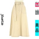 【4/15値下げ】【中古】【古着】 ジュエティ jouetie ロングスカート マキシスカート スカート ベルト付きツイルロングスカート オールシーズン ベージュ