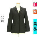 【4/15値下げ】【中古】【古着】 23区 ニジュウサンク ジャケット アウター テーラードシングルジャケット 秋物 秋冬 春秋 グレー