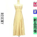 【4/15値下げ】【中古】【古着】 リゼクシー RESEXXY キャミワンピース ワンピース シャイニーロングキャミワンピース 夏物 春夏 ベージュ