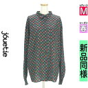\週末限定★3000円OFFクーポン配布中/ ジュエティ jouetie ブラウス レディース 春 長袖 ブラック M カラフルプリントサテンブラウス 【中古】...