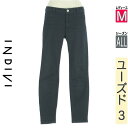 【4/15値下げ】【中古】【古着】 インディヴィ INDIVI パンツ パンツ ストレッチスキニーパンツ オールシーズン 紺色/ネイビー