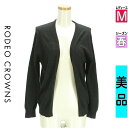 \週末限定★3000円OFFクーポン配布中/ ロデオクラウン RODEO CROWNS カーディガン ボレロ レディース 春 グレー M ドロップショルダーニッ...