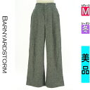【4/23値下げ】【中古】【古着】 バンヤードストーム BARNYARDSTORM パンツ パンツ タックセミワイドパンツ 冬物 冬 秋冬 グレー