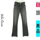【4/23値下げ】【中古】【古着】 ミラオーウェン Mila Owen デニムパンツ パンツ カットオフストレートデニムパンツ オールシーズン グレー