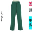 【4/23値下げ】【中古】【古着】 ミラオーウェン Mila Owen パンツ パンツ センタープレステーパードパンツ オールシーズン グリーン