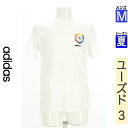 【4/23値下げ】【中古】【古着】 アディダス adidas Tシャツ トップス トレフォイル半袖Tシャツ 夏物 春夏 ホワイト