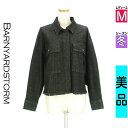 【4/23値下げ】【中古】【古着】 バンヤードストーム BARNYARDSTORM ジャケット アウター ブラックデニムジャケット 冬物 冬 秋冬 ブラック