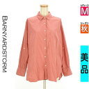【4/23値下げ】【中古】【古着】 バンヤードストーム BARNYARDSTORM カジュアルシャツ シャツ 2WAYコーデュロイシャツ 秋物 秋冬 春秋 ピンク