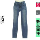 【4/23値下げ】【中古】【古着】 アズールバイマウジー AZUL BY MOUSSY デニムパンツ パンツ ウォッシュド加工スキニーデニムパンツ オールシーズン ブルー