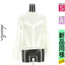 【4/23値下げ】【中古】【古着】 ダズリン dazzlin カットソー プルオーバー トップス レースシアーカットソー 春物 春秋 春夏 ホワイト