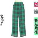 【4/23値下げ】【中古】【古着】 キャンディストリッパー Candy Stripper パンツ パンツ チェック柄シアーセミワイドパンツ オールシーズン グリーン