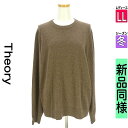 \超得★20%OFFクーポンで10384円/ セオリー theory ニット レディース 冬 長袖 ブラウン LL カシミヤニットトップス 【中古】【古着】【セ...