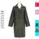 【4/23値下げ】【中古】【古着】 マッキントッシュ フィロソフィー MACKINTOSH PHILOSOPHY トレンチコート アウター ポリエステルロングトレンチコート 春物 春秋 春夏 ブラック