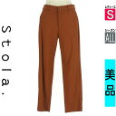 【4/23値下げ】【中古】【古着】 ストラ Stola. パンツ パンツ カラースキニーパンツ オールシーズン ブラウン