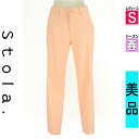 【4/23値下げ】【中古】【古着】 ストラ Stola. パンツ パンツ カラースキニーパンツ 春物 春秋 春夏 ピンク